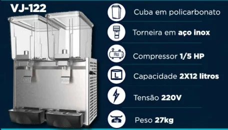máquina de suco